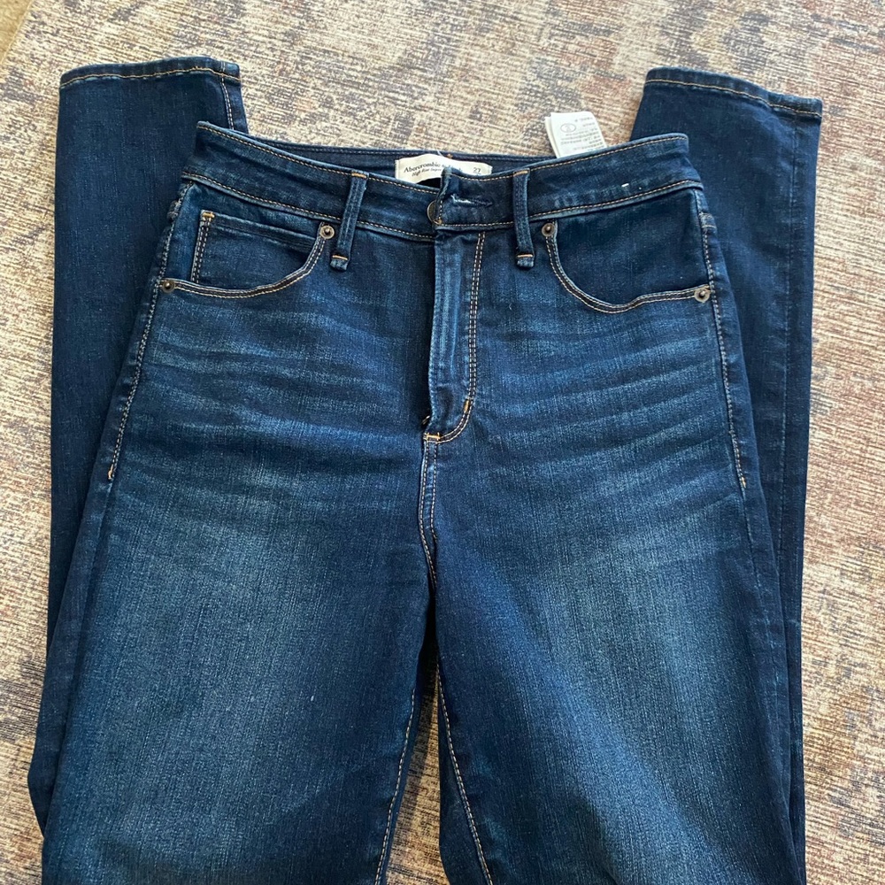 Abercrombie High Rise Super Skinny Denim